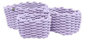 Látkové košíky v súprave 3 ks 30x25x19 cm Tom Tailor – Wenko