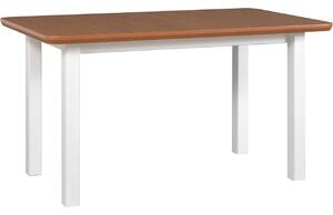 MEBLINE Stôl WENUS 2 S 80x140/180 dubová dyha / biely