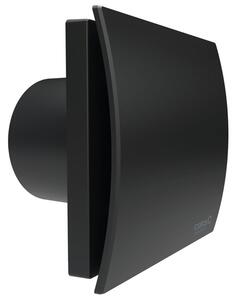 Cata Cata, SILENTIS UC 10 TIMER kúpeľňový ventilátor axiálny s časovačom, 8W, potrubie 100mm, čierna, 01222100