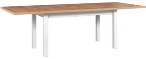 MEBLINE Stôl MODENA 2 XL 92x160/240 grandson laminát / biely