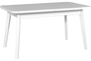 MEBLINE Stôl OSLO 6 80x140/180 biely laminát
