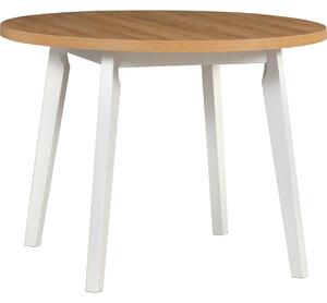 MEBLINE Stôl OSLO 3 100x100 grandson laminát / biely