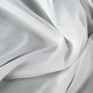 Biela záclona na páske DALIA 140x270 cm