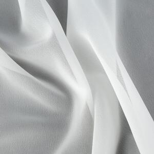 Biela záclona na páske DALIA 140x270 cm