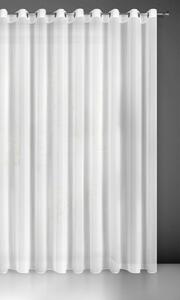 Biela záclona na krúžkoch DALIA 350x250 cm