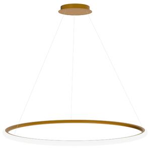 Toolight Toolight, LED závesné svietidlo 40cm, 24W, 3000K, LHJ004-CP, zlatá matná, OSW-50002