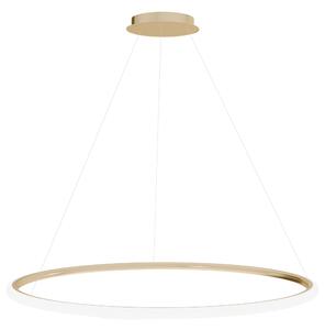 Toolight Toolight, závesné svietidlo 100cm, 61W, 3000K, LHJ003-CP, zlatá lesklá, OSW-50001