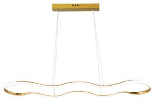 Toolight Toolight, LED stropné osvetlenie 100cm, 24W, 3000K, LHJ028-CP, zlatá, OSW-60018