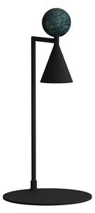 MAXLIGHT T0069 - LED Stolná lampa BINGO LED/12W/230V CRI 92 čierna/zelená