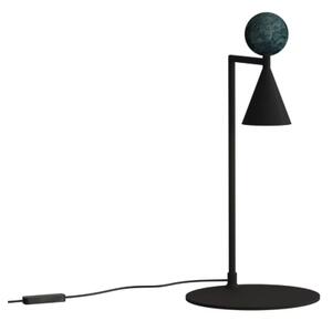 MAXLIGHT T0069 - LED Stolná lampa BINGO LED/12W/230V CRI 92 čierna/zelená