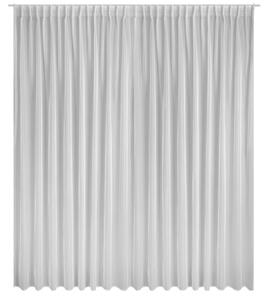 Biela záclona na flex páske SIMONE 300x300 cm