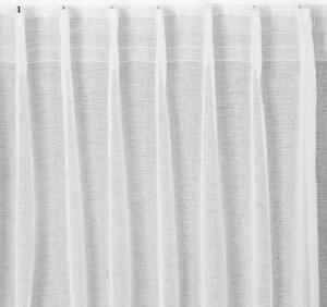 Biela záclona na flex páske LAYLA 300x300 cm