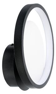 Toolight Toolight, LED nástenné svietidlo 21 cm, 8W, 500lm, APP1915-W, čierna, OSW-66061