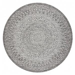 Kusový koberec Bineas šedý kruh 120cm