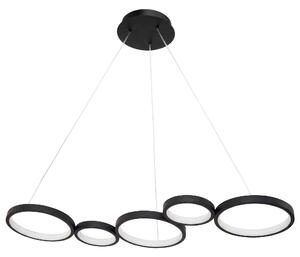 Toolight Toolight, LED stropné svietidlo 85cm, 35W, 4000K, 2000lm, APP1923-CP, čierna, OSW-66065