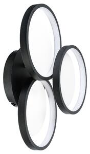 Toolight Toolight, LED stropné svietidlo, 30W, 4000K, 1500lm, APP1919-C, čierna, OSW-66063