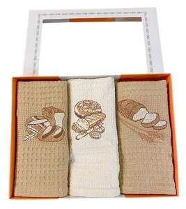 Utierky na riad vaflové Bread 40x60cm 3ks TiaHome