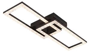 Toolight Toolight, stropné LED svietidlo 610x200 mm, 12W, 4000K, 1000lm, čierna matná, G155-C, OSW-06409
