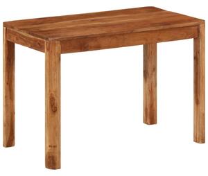 Jedálenský stôl akáciové drevo so sheeshamom 110x60x76 cm