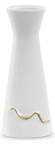 Biela keramická váza EBRU1 03 10x6x25 cm