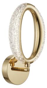 Toolight Rea, nástenné LED svietidlo 7W, 4000K, 500lm, G174-W, zlatá lesklá, OSW-07818