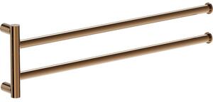 Mexen Loop, držiak na uteráky 41 cm, ružové zlato, 70A71049-60