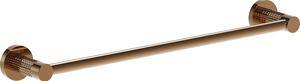Mexen Triv, držiak na uteráky 50 cm, ružové zlato, 70A33043-60