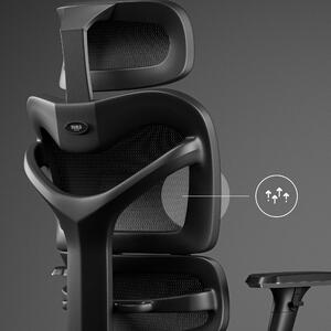 Kancelárska ergonomická stolička DIABLO V-COMMANDER : čierno-šedá Diablochairs