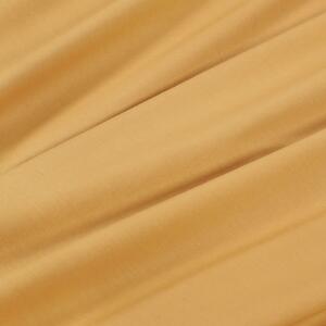 Goldea oválny obrus 100% bavlnené plátno - horčicový 120 x 160 cm