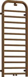Deante Silia, kúpeľňový radiátor 500x1210 mm, 458W, hnedá matná, DEA-AGI_CG41