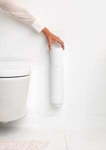Brabantia WC kefa s držiakom minerálna biela