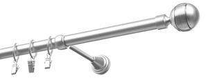 Garniže kovové jednoradové exclusive satyna priemere 19 mm - Olimp 1,5 m