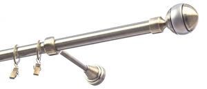 Garniže kovové jednoradové exclusive mosadz priemere 19 mm - Olimp 1,5 m