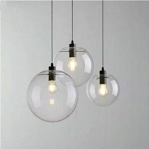 Toolight - Závesné svietidlo Lassi 20+25+30 cm APP309-3C, čierna, OSW-00341