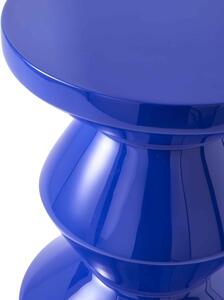Modrá Stolička Zig Zag ∅ 33,5 × 46 cm POLSPOTTEN