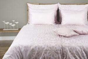 Glamonde luxusné obliečky Lucrece s kvetinovým vzorom na jemnom fialovošedom základe. 140×200 cm
