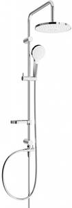 Mexen sprchový set X05 s hornou hlavicou 22,5cm, chróm, 798050591-00