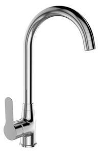 Mereo Mereo, Drezová stojanková batéria, Zuna, s ramienkom nad pákou, výška 346 mm, chróm, MER-CB20104Z