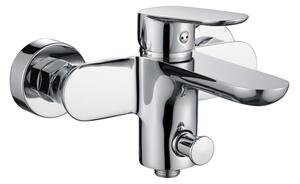 Mereo Mereo, Vaňová nástenná batéria, Viana, bez príslušenstva, 150 mm, chróm, MER-CBE90103