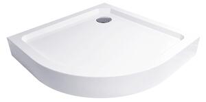 Mereo Mereo, Sprchová vanička R550, SMC, biela, vrátane nožičiek a sifónu ø 90 mm, MER-CV11H