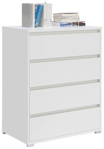KOMODA, biela, 80/103/48 cm Carryhome - Komody