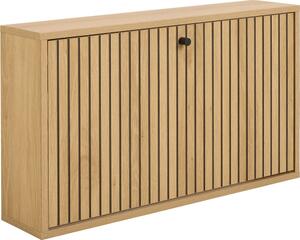 Výklopná skrinka na topánky v dekore duba v prírodnej farbe 72x43x17 cm Albany – Actona