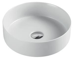 Mereo Mereo, Umývadlo na dosku bez prepadu, 355x120 mm, okrúhle, keramické - pre zaslanie na palete, MER-UC363612C