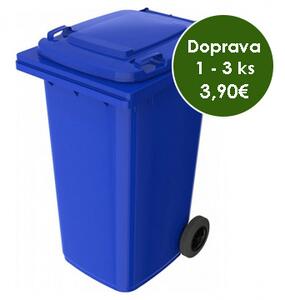Popolnica Odpadová nádoba 240L - Modrá