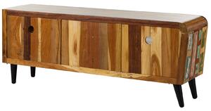 SIXTIES TV-doska starožitné drevo 180x45x70, viacfarebne, lakovaná