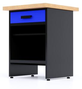 TvojRegal Kovový pracovný stôl WB1C - Modul Farebné prevednie: Modrá