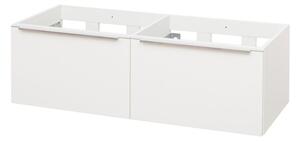 Mereo Mereo, Mailo, kúpeľňová skrinka 121 cm, chrómové madlo, MER-CN518S