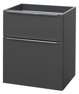 Mereo Mereo, Mailo, kúpeľňová skrinka 61 cm, chrómové madlo, MER-CN530S