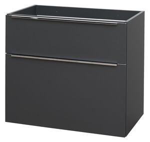 Mereo Mereo, Mailo, kúpeľňová skrinka 81 cm, chrómové madlo, MER-CN531S
