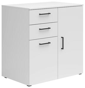 KOMODA, biela, 80/83/52 cm Carryhome - Komody
